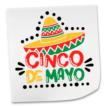 Cinco De Mayo DTF Transfers