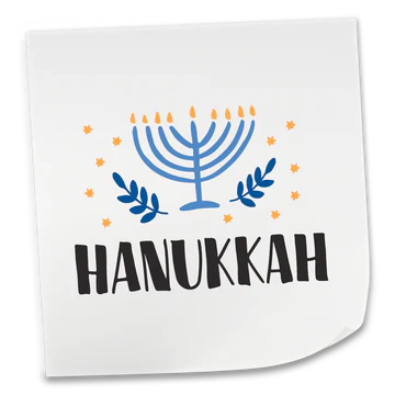 Hanukkah DTF Transfers