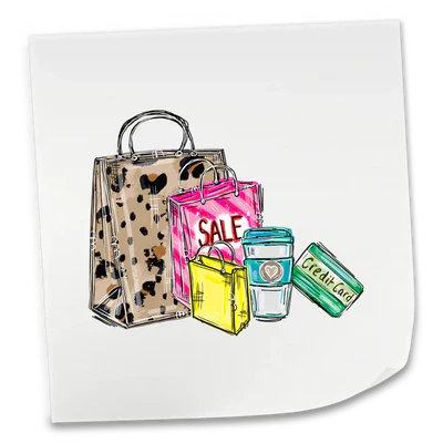 Shopping DTF Transfers