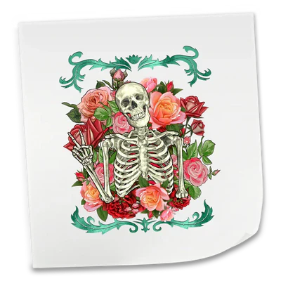 Skeleton DTF Transfer