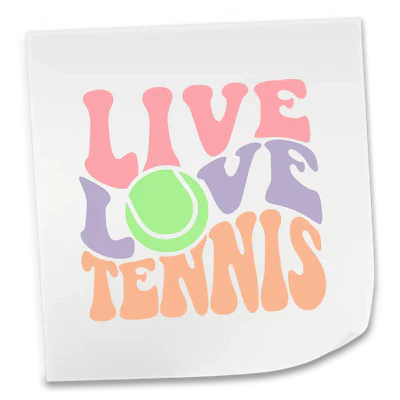 Tennis DTF Transfers